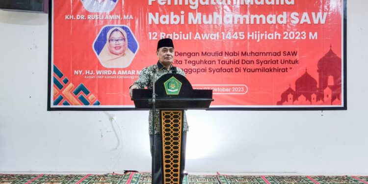 DWP Kanwil Kemenag Malut Gelar Maulid Nabi Muhammad SAW 1445 Hijriah