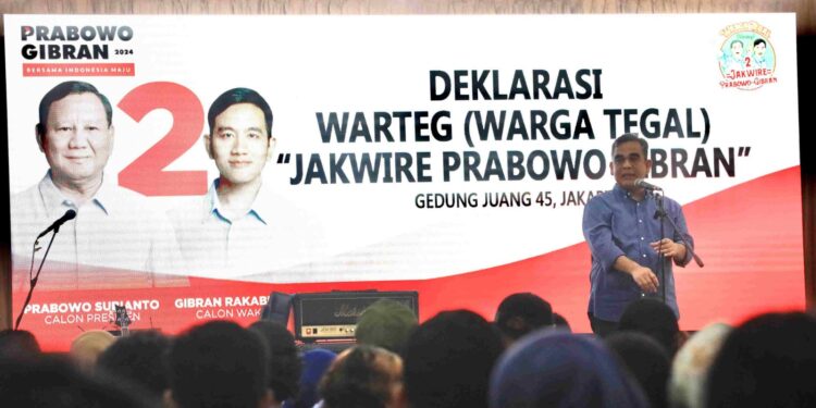 Muzani: Prabowo Siap Libatkan UMKM seperti Warteg untuk Pemenuhan Program Makan Siang Gratis