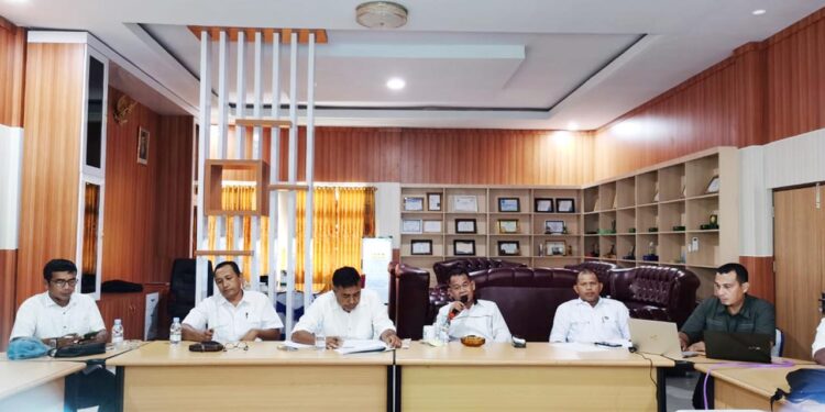 Kanwil Kemenag Malut Lakukan Telaah dan Sinkronisasi Perkin dan Dokumen Anggaran Tahun 2024