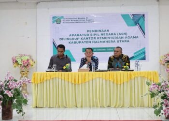 Pembinaan ASN Kemenag Halut: Kakanwil Tekankan Digitalisasi dan Netralitas dalam Pilkada