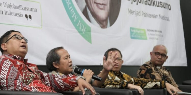 SMSI Gelar Seminar Nasional Usulkan RM Margono Djojohadikusumo Jadi Pahlawan, Pengusulan Ditunda.