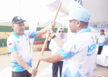 Dilepas Wagub, 82 Peserta FORNAS VIII NTB Harus Harumkan Nama Daerah