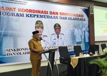 Buka Rakor Kepemudaan, Sekprov Ajak Pemda Kabupaten/Kota Sukseskan Popda XII di Morotai