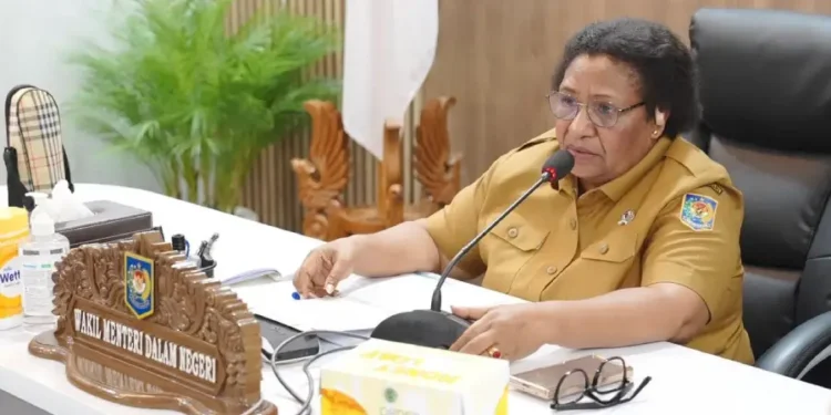 Wamendagri Ribka Haluk Tagih 26 Pemda di Tanah Papua Segera Lengkapi Syarat Pencairan Dana Otsus Tahap II